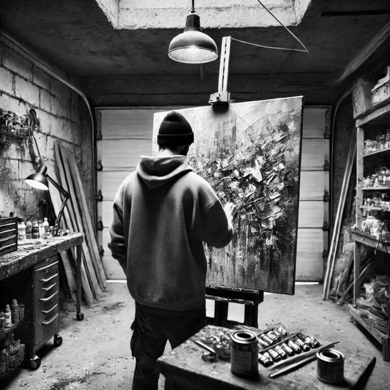 Paolo Amoretti in studio