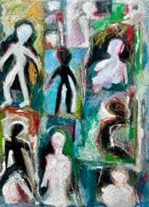 Shadows and Lights 60x83 cm