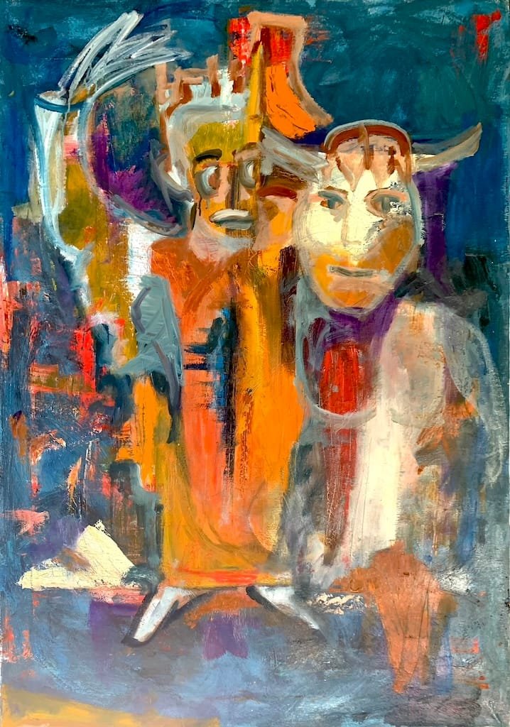 The King and the Mask 70x100cm